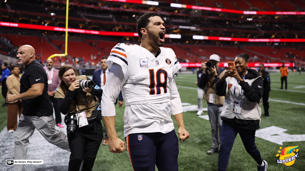 Bears 31-23 Falcons: Caleb Williams was perfect under protection and Kyler Gordon made history